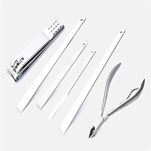 Kit De Recorte De Uñas Cortaúñas Tijeras Cortadores Set Safety Finger Manicure Trimmer,Juego De Cortaúñas - Bloque De Limas De Uñas Para Pulido De Uñas Cortaúñas Para Uñas Gruesas Cortaúñas Uña