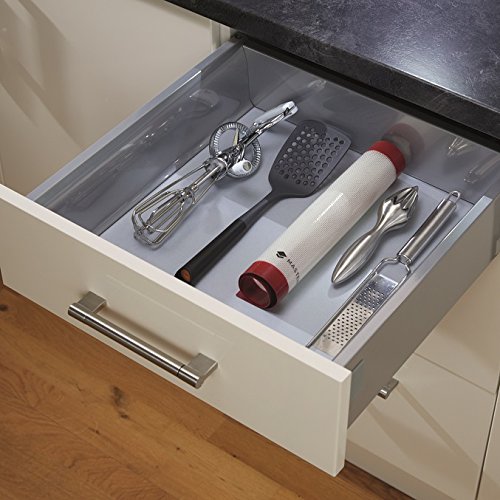 Kitchencraft Masterclass antiadherente bandeja de horno/pasteles Mat/horno lata maletero, 40 x 30 cm (16 "x 12"), silicona, rojo/blanco, 40 x 30 x 0,1 cm