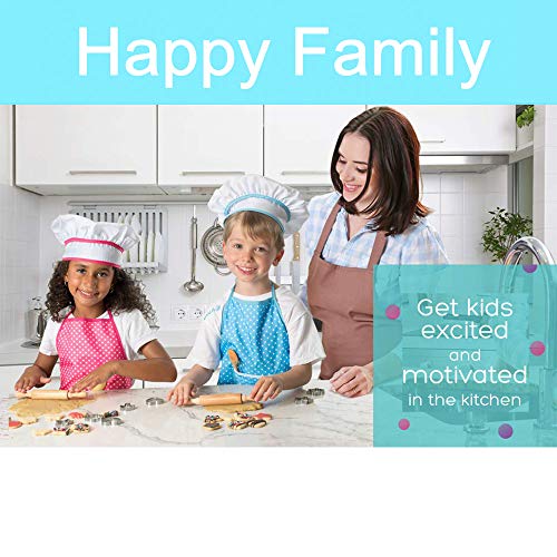 KITY Juguetes Niños 3 a 8 Años, Juego de simulación de Cocina Juguetes para Niños de 3-8 Años Regalos Cumpleaños Niños 3 a 8 Años Regalo Niña Juguete Interesante Regalos --Azul