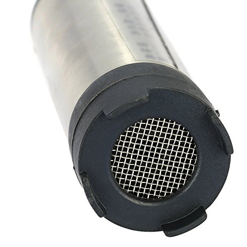 KKmoon Bomba de Combustible Diesel Transferencia de Líquido Aceite Agua 12V Fluido Repostar Plateado