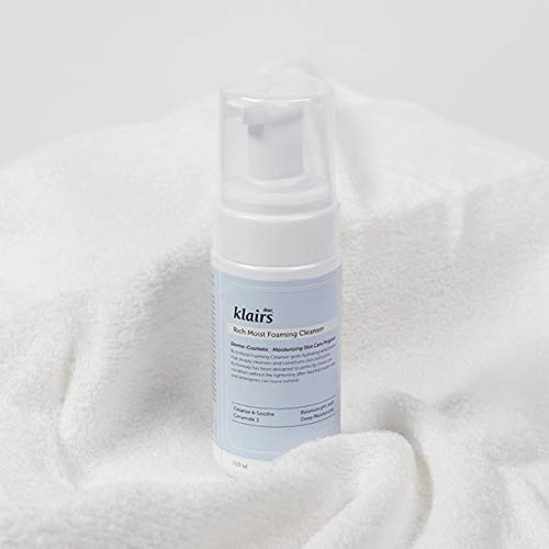 Klairs, Rich foam cleanser Espuma limpiadora e hidratante facial - 1 unidad