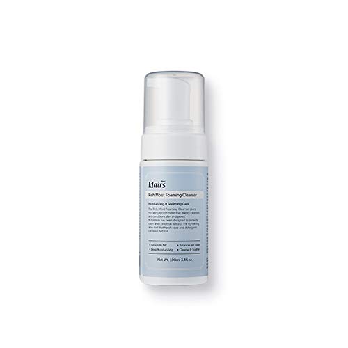 Klairs, Rich foam cleanser Espuma limpiadora e hidratante facial - 1 unidad