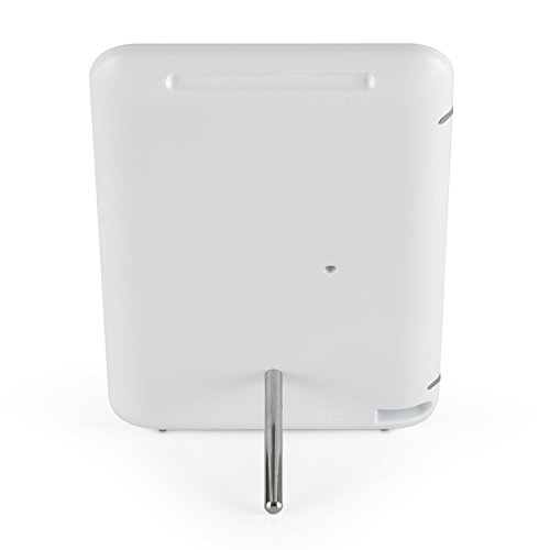 Klarstein Summershine Slim Lámpara terapéutica - Luz Natural Diurna, 10.000 Lux, Intensa luminosidad, Sin UV, Sin centelleo, Soporte magnético Bajo Consumo, Blanca