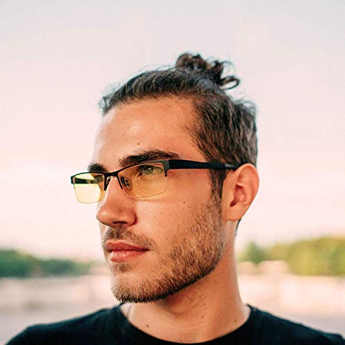 KLIM Optics - Gafas para Ordenador Anti luz Azul + Evita la Fatiga Ocular + Gafas Gaming para PC, Móvil TV, Tablet + Alta protección + Potente Filtro de luz Azul 92% + Anti UV + Nueva VERSIÓN 2020