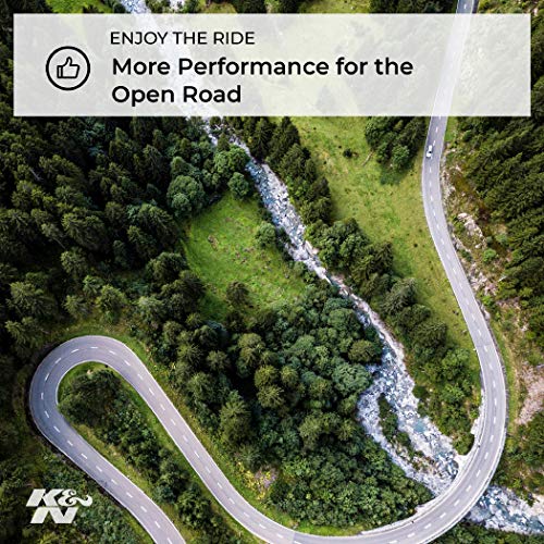 K&N BM-1204 - Recambio de filtro de aire Moto