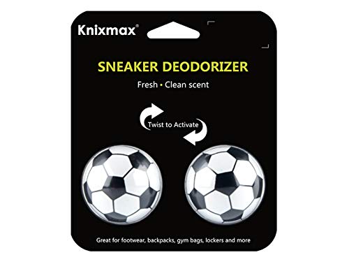 Knixmax Bolas Desodorizantes de Zapatos, Ambientador Se Puede Utilizar para La Desodorización De Diversos Calzados, Bolsas de Gimnasio, Taquillas, 1 Pares