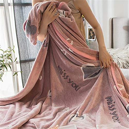 KNNSYZ Manta de Lana de Copo de Nieve de Cuatro Estaciones Manta de edredón pequeña Manta de Cubierta de Siesta de Oficina Individual Manta de sofá Manta de Almuerzo Almuerzo Invierno