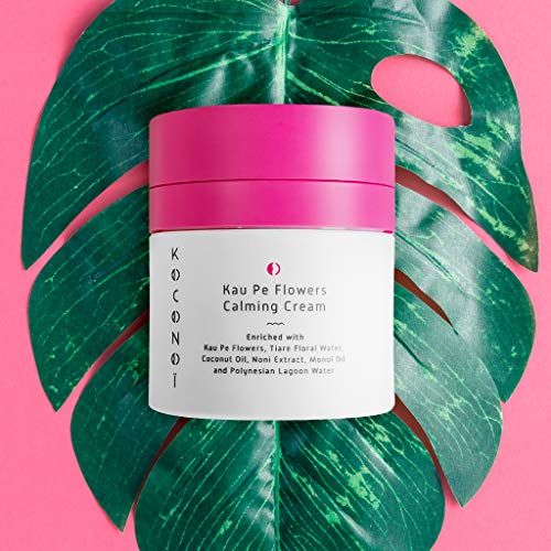 KOCONOI - Crema calmante Kaupe Flowers - Crema facial super hidratante para pieles secas
