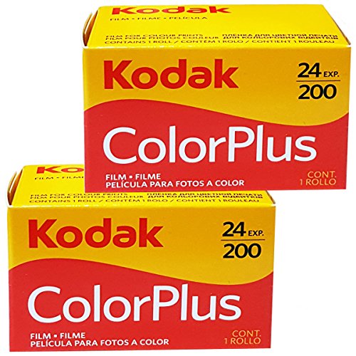 Kodak Color Plus - 35mm film, 2 rolls, 24 exposure/roll, ISO 200
