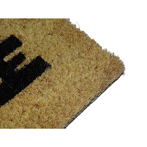 koko doormats Felpudo de Star Wars para Entrada de Casa Imperio de mi casa Original y Divertido/Fibra Natural de Coco con Base de PVC, 40x60 cm