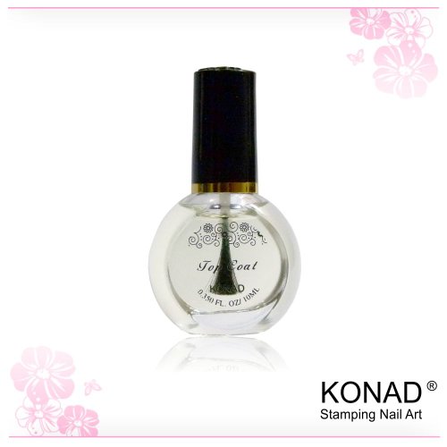 Konad Nail Art Stamping Top Coat 11ml
