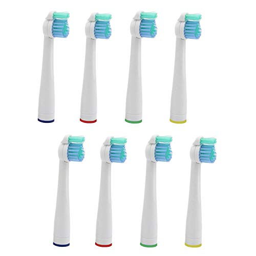KongKay® 8 PCS HX2014 la cabeza de cepillo de dientes reemplazadas compatible para Philips Sonicare Cepillo de dientes eléctrico, Sonicare Sensiflex, encaja Essence+, Plaque Control, Gum Health, DiamondClean, FlexCare, HydroClean, HealthyWhite and EasyCle