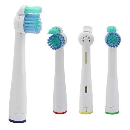 Kongkay® Lote de 16 cabezales de recambio para cepillo de dientes, genérico compatible con Philips HX2014 Sonicare Sensiflex. (4Pack X 4Pcs)