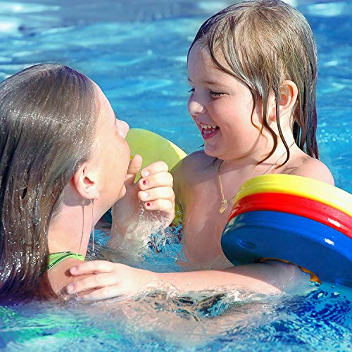 KOROSTRO Manguitos de natación para niños, Discos Flotantes Flotador Bebe Piscina Discos Flotantes Hechos de Espuma, 6 Piezas