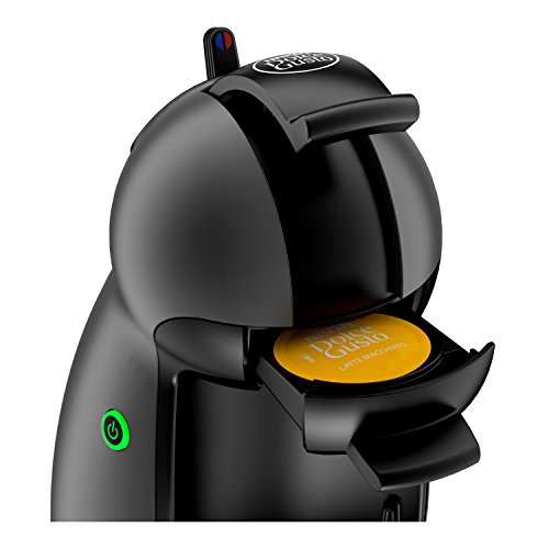 Krups KP100B Cafetera Dolce Gusto cápsulas, monodosis, 15 bares presión, cafés, cappuccino, multibebida, 1500 W, 0.6 litros, antracita