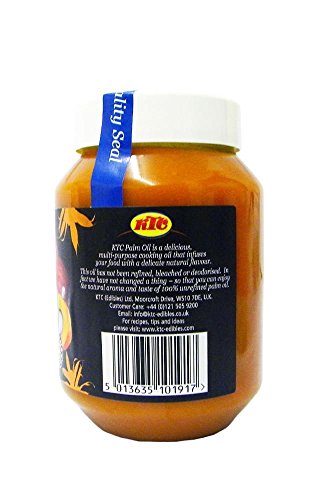 KTC - Aceite de palma sin refinar - 500 ml - 2 botes