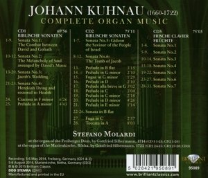 KUHNAU: Organ Music