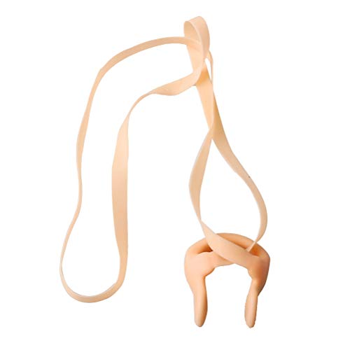 Kuou - 10 pinzas para nariz de gel de sílice, accesorios de natación para niños y adultos