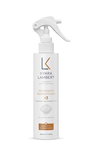 Kyara Lambert - Tratamiento Redensificador x3 con Colágeno Marino concentrado | Tratamiento Cabellos Finos,Volumen, Densidad y Fuerza del Cabello