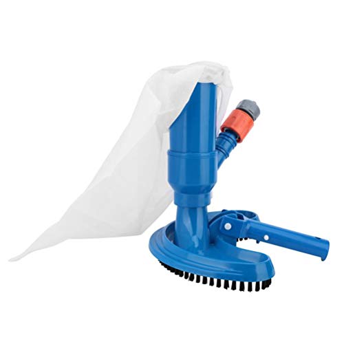 Kylewo Aspiradora de Piso de Piscina, Cepillo de Limpieza Cepillos de succión de Piscina con conexión de Manguera Aspiradora de Piscina de Chorro de Agua Herramienta para Limpiar Objetos flotantes