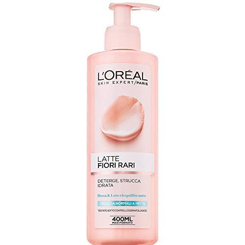 L 'Oréal Paris flores Rares leche Desmaquillante para pieles normales a mixtas – 400 ml
