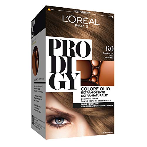 L 'Oréal Paris, Prodigy - Coloración permanente 6 Cannella Castano Chiarissimo
