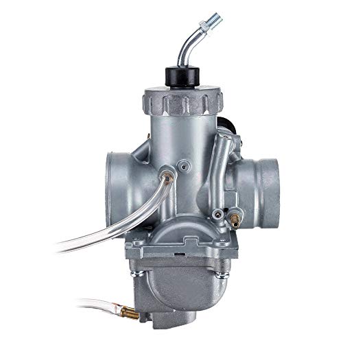 L-SHUNBAO 1pc en Forma for Yamaha SR 125 Todas Las novedades de Metal Gris de la Motocicleta carburador Metal 2 Pernos