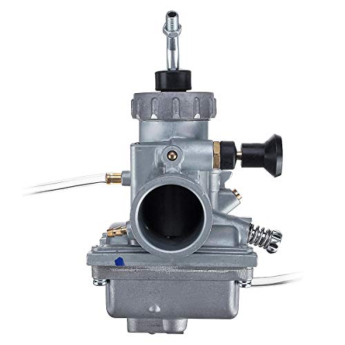 L-SHUNBAO 1pc en Forma for Yamaha SR 125 Todas Las novedades de Metal Gris de la Motocicleta carburador Metal 2 Pernos