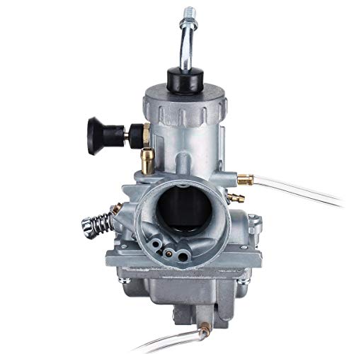 L-SHUNBAO 1pc en Forma for Yamaha SR 125 Todas Las novedades de Metal Gris de la Motocicleta carburador Metal 2 Pernos