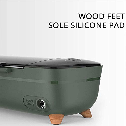 L-SLWI Limpiador Doméstico Ultrasónico, Limpiador Doméstico Portátil, Utilizado para Vasos Limpios, Relojes, Anillos, Collares, Monedas, Máquinas De Afeitar, Blanco,Rosado