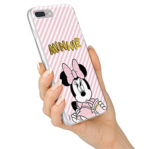 LA CASA DE LAS CARCASAS Carcasa Oficial Disney Minnie, Gold Balloon para Samsung Galaxy A6 Plus