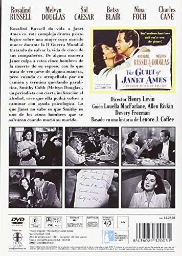 La culpa de Janet Ames [DVD]