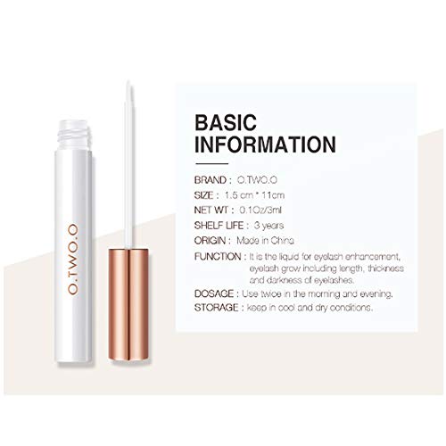 La esencia de crecimiento de pestañas es realmente efectiva para el crecimiento de pestañas, el líquido nutritivo espeso y natural para pestañas puede hacer que las pestañas crezcan rápidamente (3pcs)