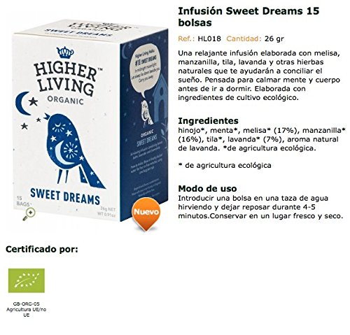 La Finestra Sul Cielo Sweet Dreams Infusión - 60 Bolsas