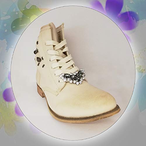 La Loria Mujer Clips de Zapatos Perfect Blink Decoraciones Prendedores Adornos para Zapatos, 1 Par