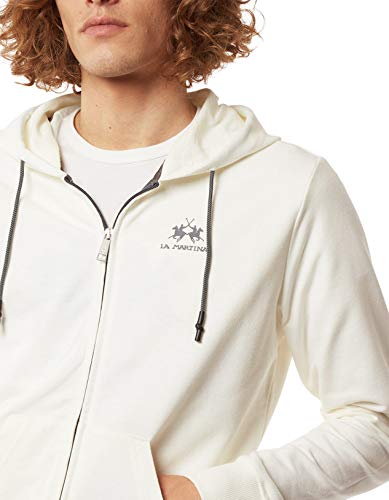 La Martina Thiago Sudadera, Marfil (Off White 00002), XX-Large para Hombre