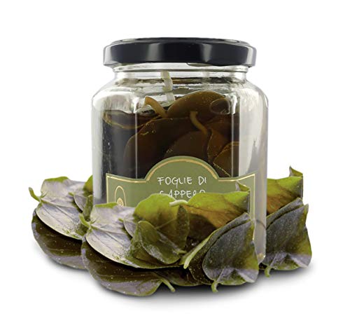 La Nicchia Pantelleria - Hojas de Alcaparras en Aceite de Oliva Virgen Extra 220g