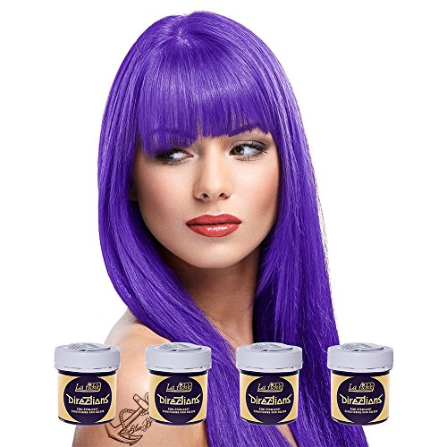 La Riche Directions Color de cabello semipermanente violeta (todos los colores disponibles) [4 x 88ml] [Morado]