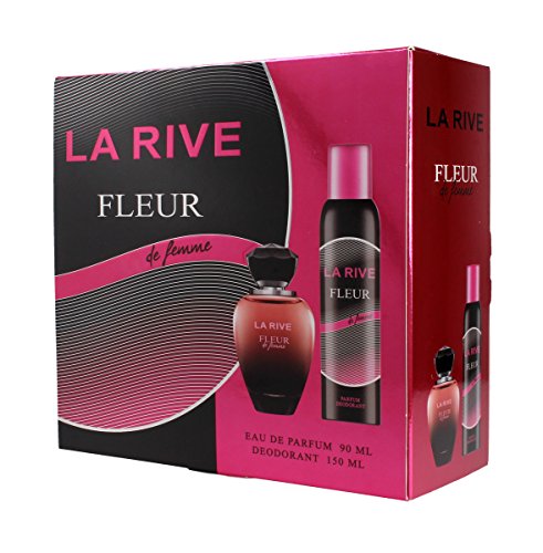 La Rive Set de Eau de Perfume Fleur De famme, 90 ml + Desodorante, 150 ml, para mujer