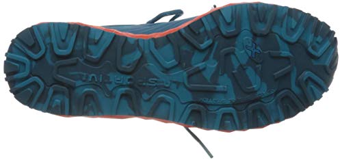 La Sportiva Lycan, Zapatillas de Trail Running para Hombre, Multicolor (Tropic Blue/Tangerine 000), 44 EU