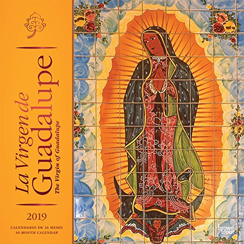 La Virgen de Guadalupe 2019 Square Spanish English Foil