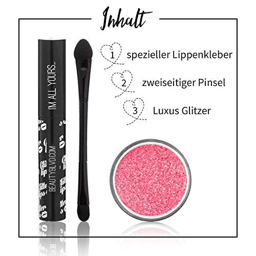 Labios con purpurina de Beauty Boulevard