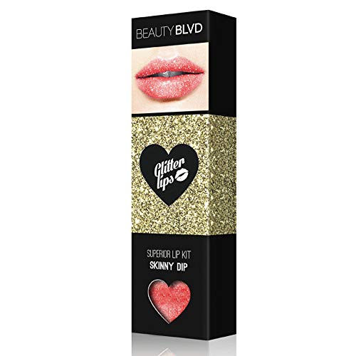 Labios con purpurina de Beauty Boulevard