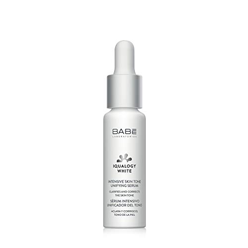 Laboratorios Babé - Iqualogy White Sérum Facial Intensivo Unificador Del Tono 30 ml, Rápida Absorción, No Fotosensibilizante, Prevención de Manchas, Antimanchas, Ideal Para el Embarazo