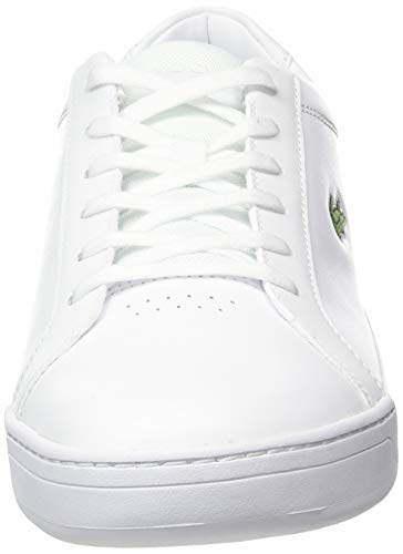 Lacoste Challenge 0120 2 SMA, Zapatillas para Hombre, Wht/Wht, 44 EU