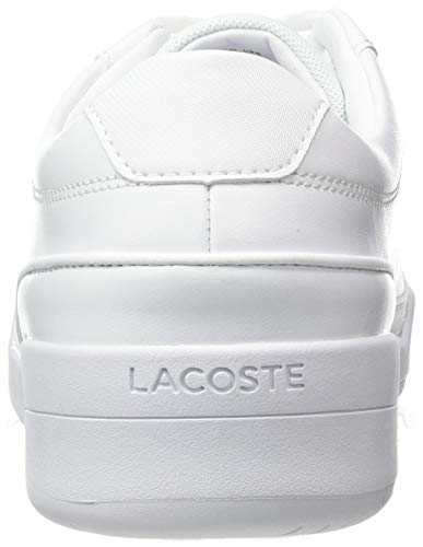 Lacoste Challenge 0120 2 SMA, Zapatillas para Hombre, Wht/Wht, 44 EU