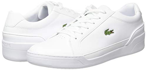 Lacoste Challenge 0120 2 SMA, Zapatillas para Hombre, Wht/Wht, 44 EU