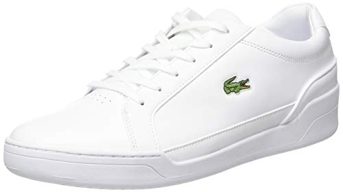 Lacoste Challenge 0120 2 SMA, Zapatillas para Hombre, Wht/Wht, 44 EU