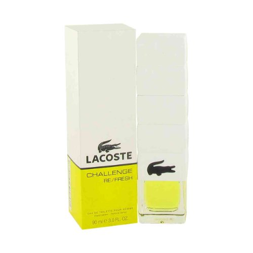 Lacoste Challenge Re/Fresh Eau de Toilette Spray para Hombre - 90 ml