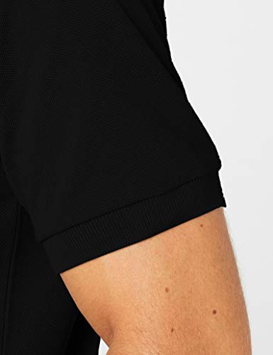 Lacoste L1212 Camiseta Polo, Negro (Noir), L para Hombre